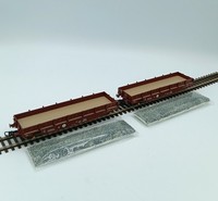 Tillig GüTerwagenset Dr, Schwerlastwagen Rmms 3960, Beladen (70071) Epiv Neu Ovp