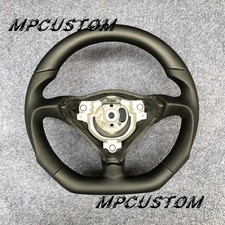 Black Leather Steering Wheel Fit For Porsche 986 Boxster 996 993 Carrera 911 Gt2 Black Leather Steering Wheel Fit For Porsche 986 Boxster 996 993 Carrera 911 Gt2