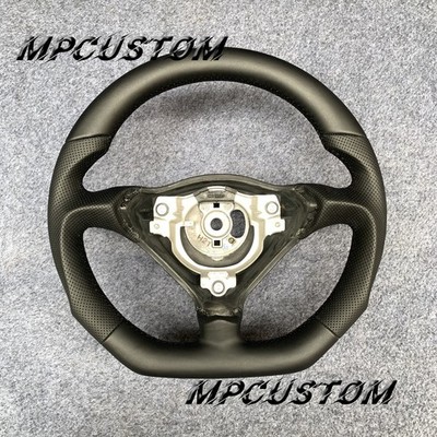 Black leather Steering Wheel Fit For Porsche 986 Boxster 996 993 Carrera 911 GT2