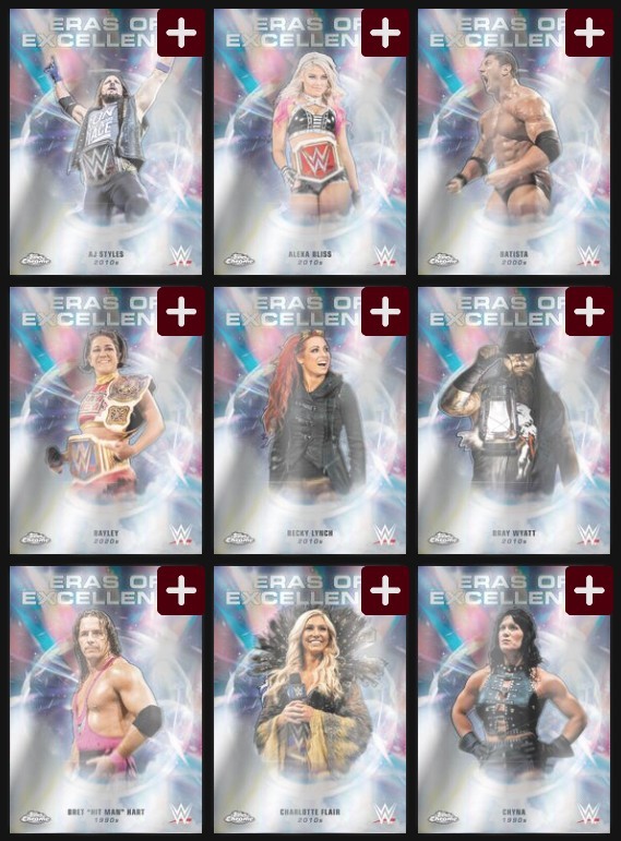 ゲームセンター・ゲームカード TOPPS SIGNATURE SWATCHES DIGITAL] Topps Slam - Topps Chrome 26 S1 - Eras of Excellence