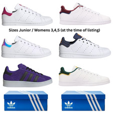 adidas Stan Smith / Campus Juniors Womens Trainers  SIZES  3+  RRP £55 CLEARANCE