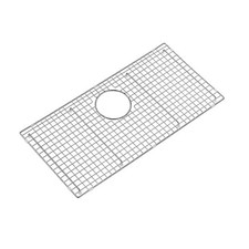 27.5 in. x 13.5 in. Rear Drain Sink Grid with Supersoft Silicone Feet in 304 ...