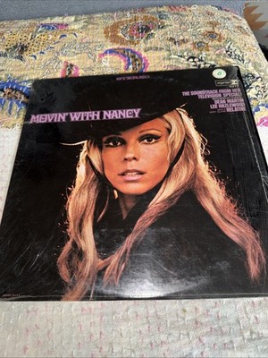 Nancy Sinatra : Movin  With Nancy Soundtrack LP Reprise 1967 Stereo In Shrink!