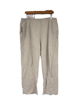Vintage Polo Ralph Lauren 100 Cotton Gray Sweatpants Straight Leg Men s Large