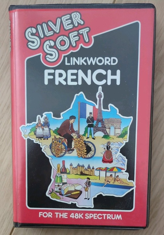 Vintage ZX Spectrum  Linkword French - Untested