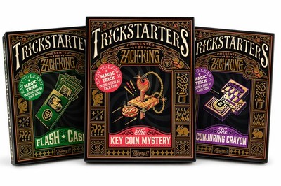 Zach King Trickstarters Magic Kit Lot (3) Theory11 Flash Cash Key Coin Conjuring