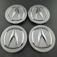 Set Of 4 Acura Mdx Rdx Tlx Wheel Center Caps 44732-tgv-a01 2021-26 Silver Set Of 4 Acura Mdx Rdx Tlx Wheel Center Caps 44732-tgv-a01 2021-26 Silver