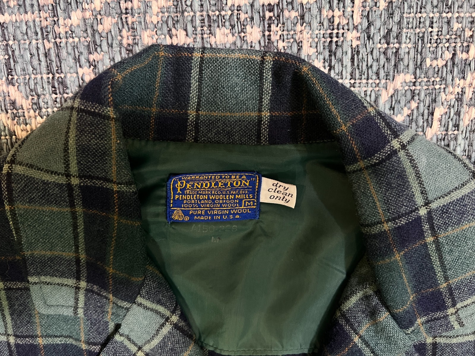 Vintage Pendleton Wool Jacket Woolmark 1964-1965 … - image 2