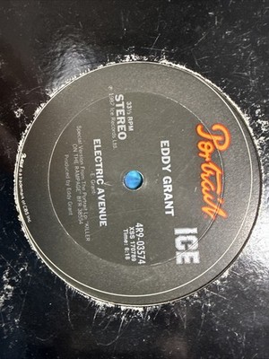 Eddy Grant Electric Avenue 12'' 1982 Portrait Records 4R9-03574 Reggae SYNTH POP