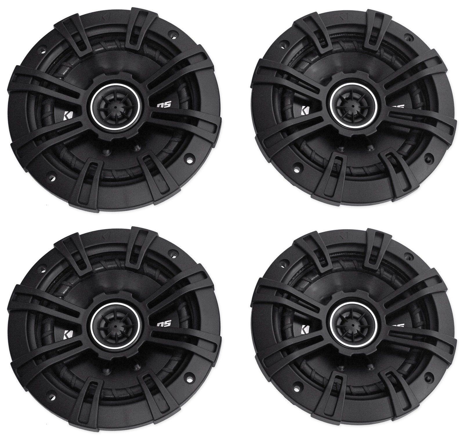 (4) Kicker 43DSC504 DSC50 мощностью 200 Вт 5.25 5 1/4 2-Двухсторонние автомобильные аудиодинамики DS50