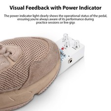 Auto Wah Pedal Guitar Effects Pedal 70s Classic Design With Loop Recording