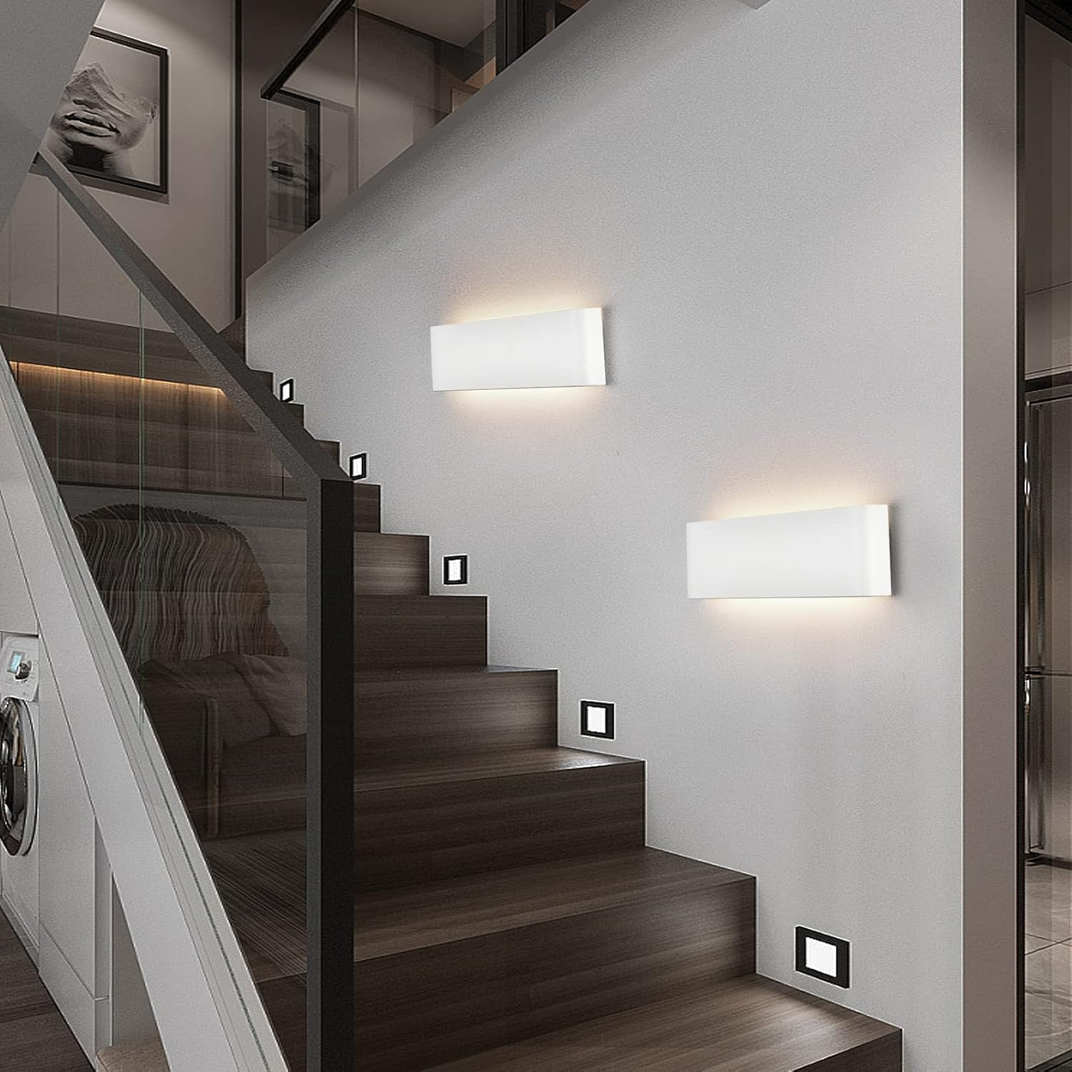 Applique LED Interno 18W 2160LM: Lampada da Parete Moderna 450mm - 2