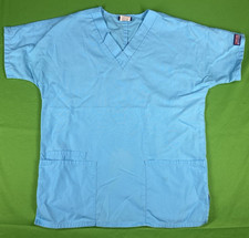 XXS Light Blue Cherokee Scrub Shirt