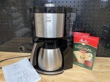Melitta LOOK Therm Filter Coffee Machine Black With Filters