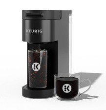 Keurig K-Iced Plus Single Serve Coffee Maker Iced & Hot K Cup Pod Black