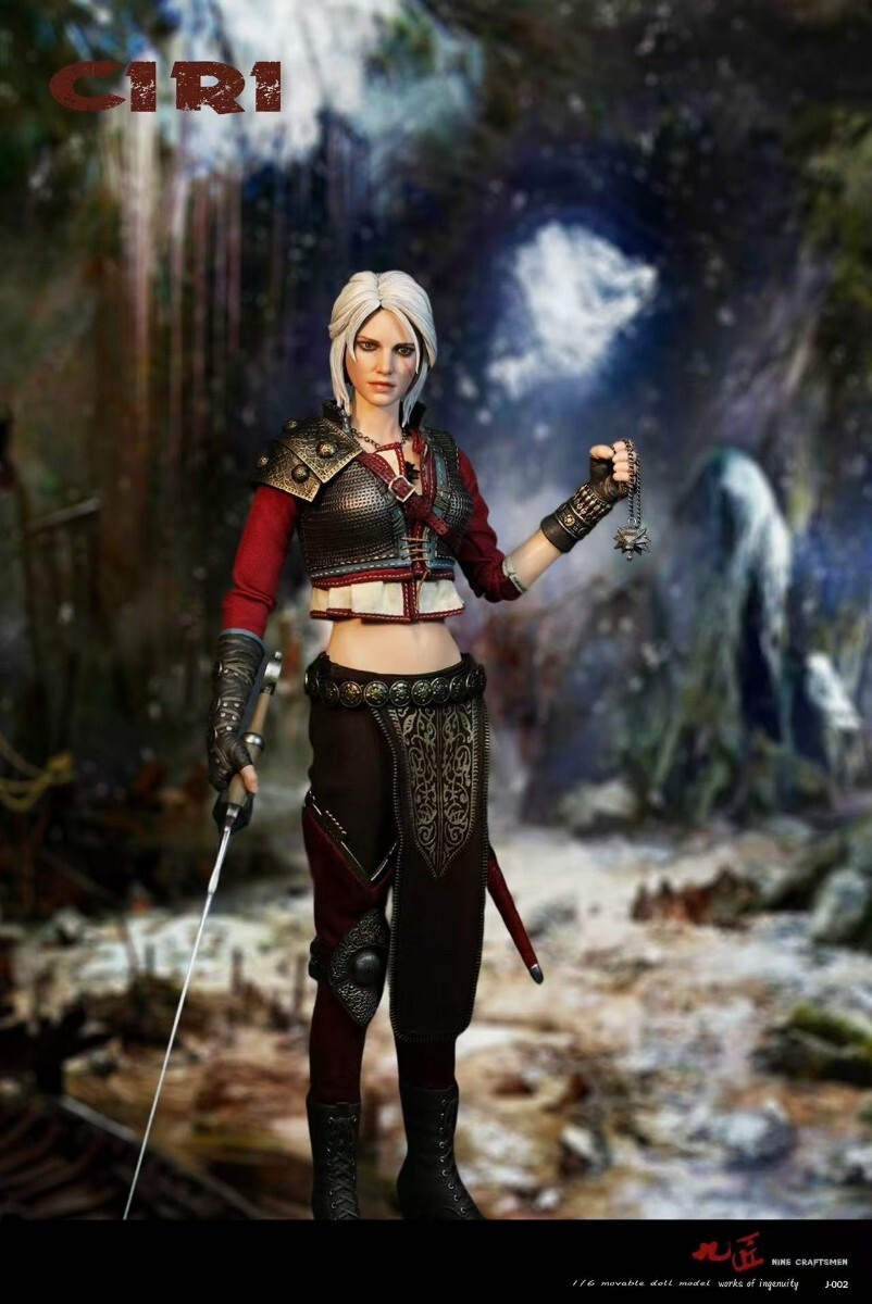 男の子向けプレゼント集結 J Ciri 1/6 Craftsmen Nine 002 Siri Hunt Wild 3 Witcher The その他