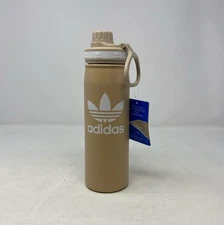adidas Originals 600 ML 20 oz Metal Water Bottle, Hot/Cold Double-Walled
