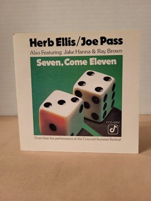 HERB ELLIS & JOE PASS ''Seven, Come Eleven'' Concord Jazz CD