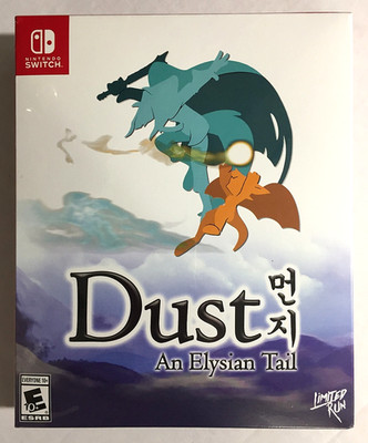 NEW sealed DUST: AN ELYSIAN TAIL Collector's Edition NINTENDO SWITCH Limited Run