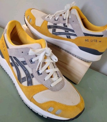 ASICS Gel Lyte III 3 OG Sunflower Premium Sneakers Mens Size 11