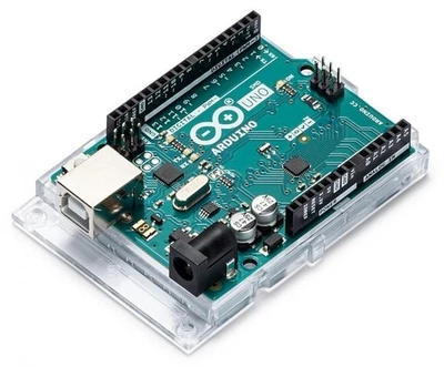 Arduino Uno SMD Rev3 Mikrocontroller-Board 16-MHz-Keramikresonator ATmega328 - Bild 1 von 3