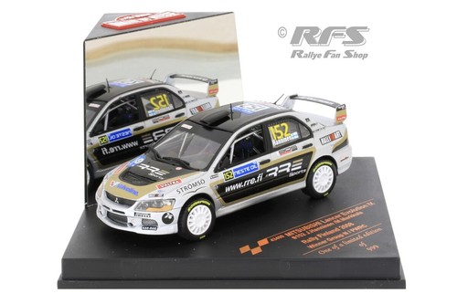 Mitsubishi Lancer Evo IX Rallye Rally Finnland 2008 Hänninen 1:43 Vitesse 43409