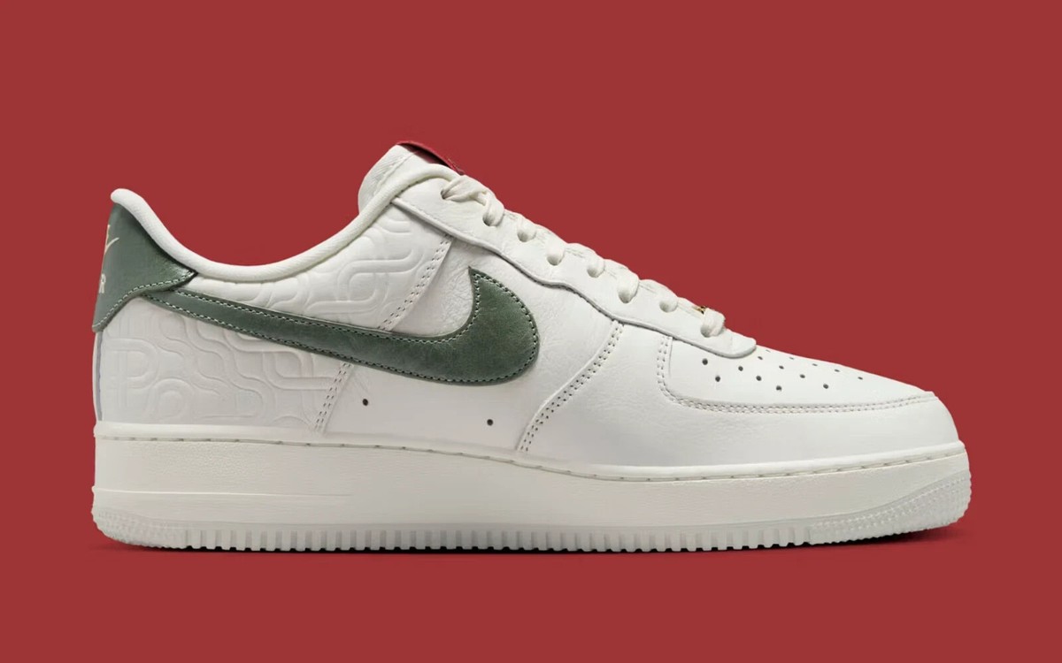 Nike Air Force 1 Low \'Year of the Snake\' Men\'s 8 Jade Sail HV5979-130‎ Authentic Nike Air Force 1 Low Year of the Snake HV5979-130 main image 4