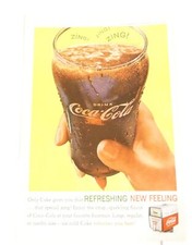 VINTAGE COCA COLA ZING! ZING! ZING! NATIONAL GEOGRAPHIC ADVERTISEMENT 1952