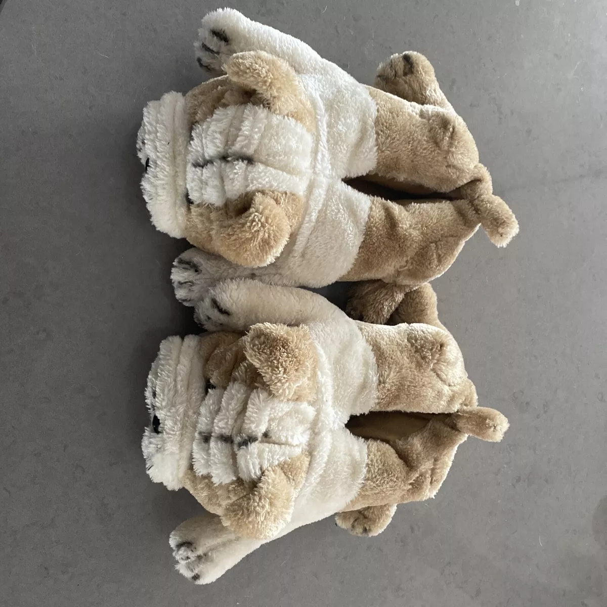 English store bulldog slippers