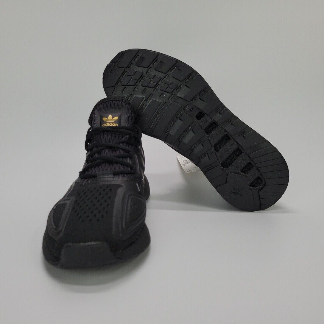 adidas Originals ZX 2K BOOST Men's Sneaker Black/Gold Multi Size FZ3366 NEW!