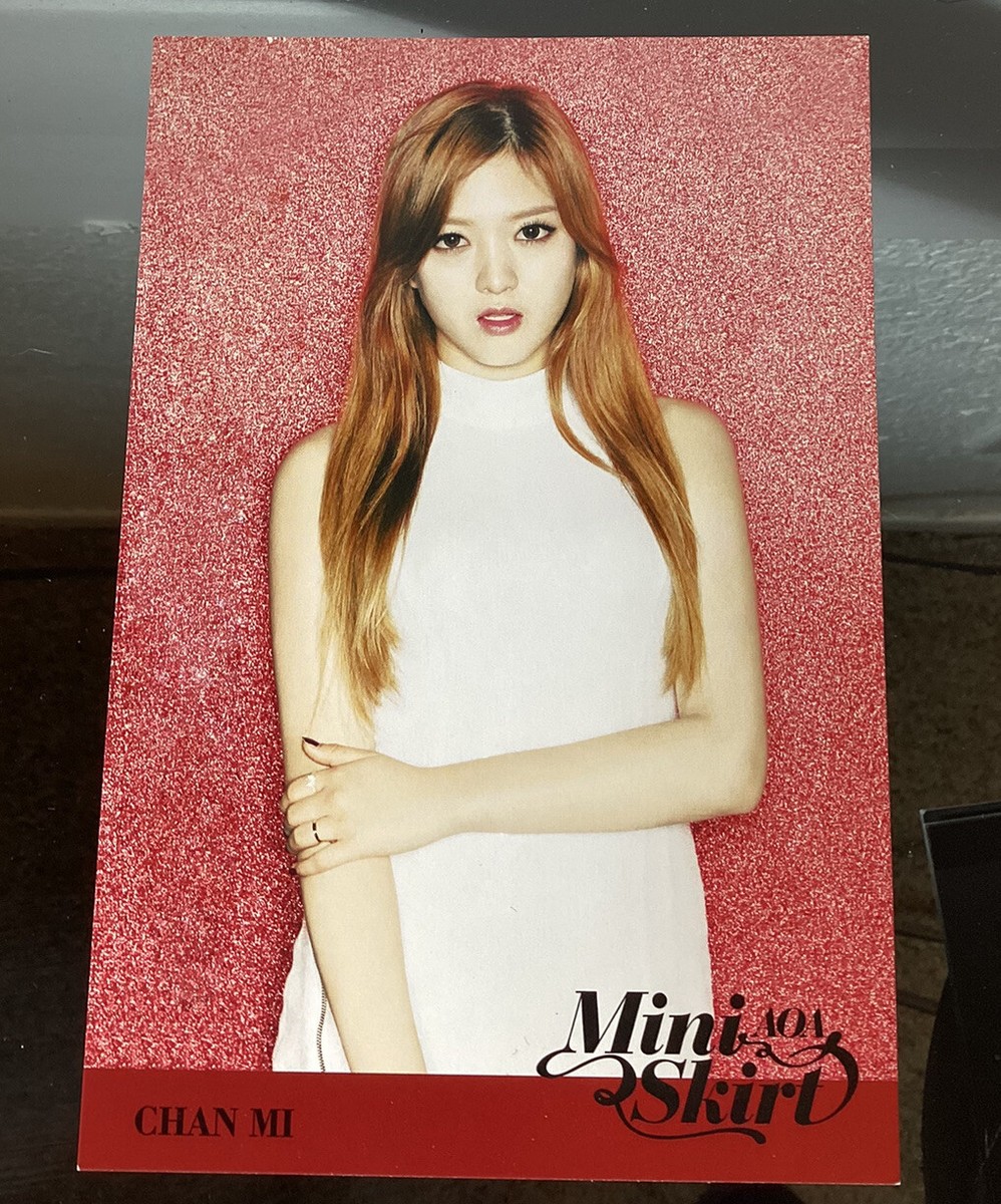 AOA Mini Skirt Album Postcard Photocard Chanmi Kpop | eBay
