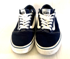 Vans Off The Wall Casual Sneakers Blue White Size US 8 Teens or Men