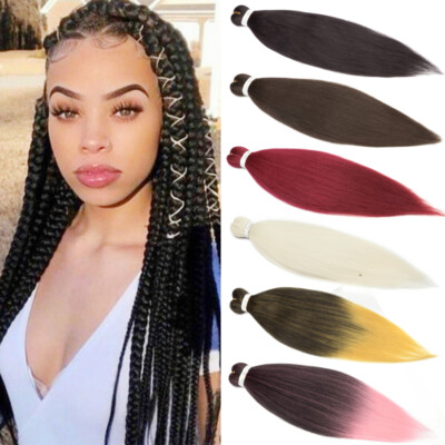 Prämie Afro Twist EZ Box Braids Professional Braiding Hair Extensions für Frauen