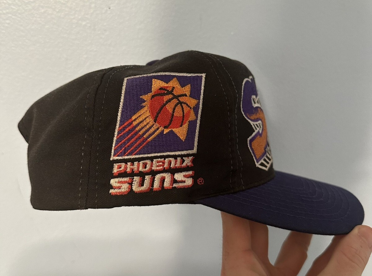 NBA SUNS アニメ刺繍CAP 9FIFTY A-Frame NBA 2-Tone フェニックス・サンズ ブラック