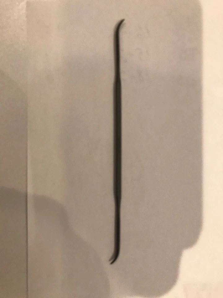 6-1/2" Die Sinker's Riffler File, Style 18, 2 Cut,New Vallorbe-Glardon-Nicholson - Image 2 of 4