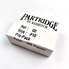 Partridge Q2 Low Water Double Hook - Size 10 - 100 Pro Pack - Fly Tying