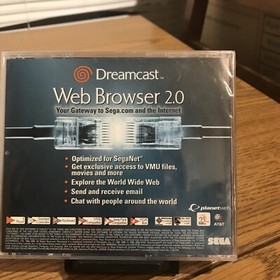 Web Browser 2.0 / Sega Swirl (Sega Dreamcast) BRAND NEW & SEALED