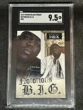 2013 Panini Black Friday Notorious B.I.G. aka Biggie Smalls SGC 9.5 MT+ RC