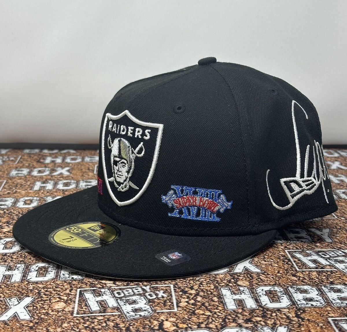 Las Vegas Raiders 3x Super Bowl Champions With Pin New Era Las Vegas Raiders 3x Super Bowl Champions With Pin New Era