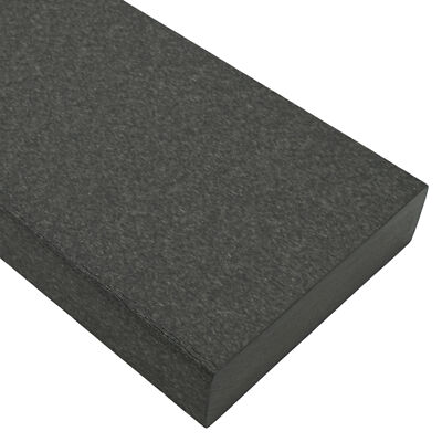 BuyPlastic Tangent Poly Lumber - Dark Gray, 1x6 (0.75'' x 5.5''), 72'' L