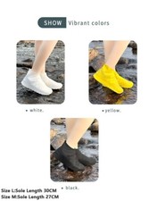 Multi-Functional Waterproof Silicone Shoe Covers Suitable for Travel Adventures