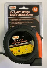 ILLINOIS INDUSTRIAL TOOL #75795 1-1/4" x 33' TAPE MEASURE