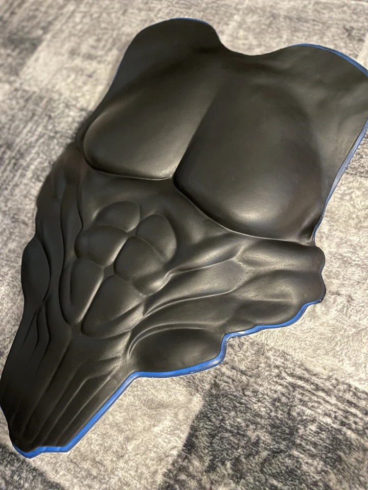 Armadura de pecho muscular de superhéroe, uretano, disfraces, envío nacional gratuito Foto 2 de 4