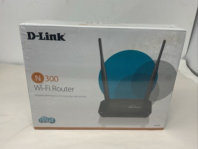 D-Link DIR-605L 300Mbps 4-Port N300 Wireless Cloud Router 