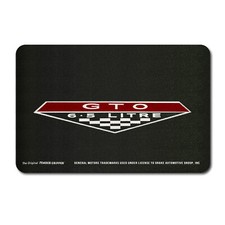 Pontiac Gto Logo 22 X 34 Black Fender Gripper Cover