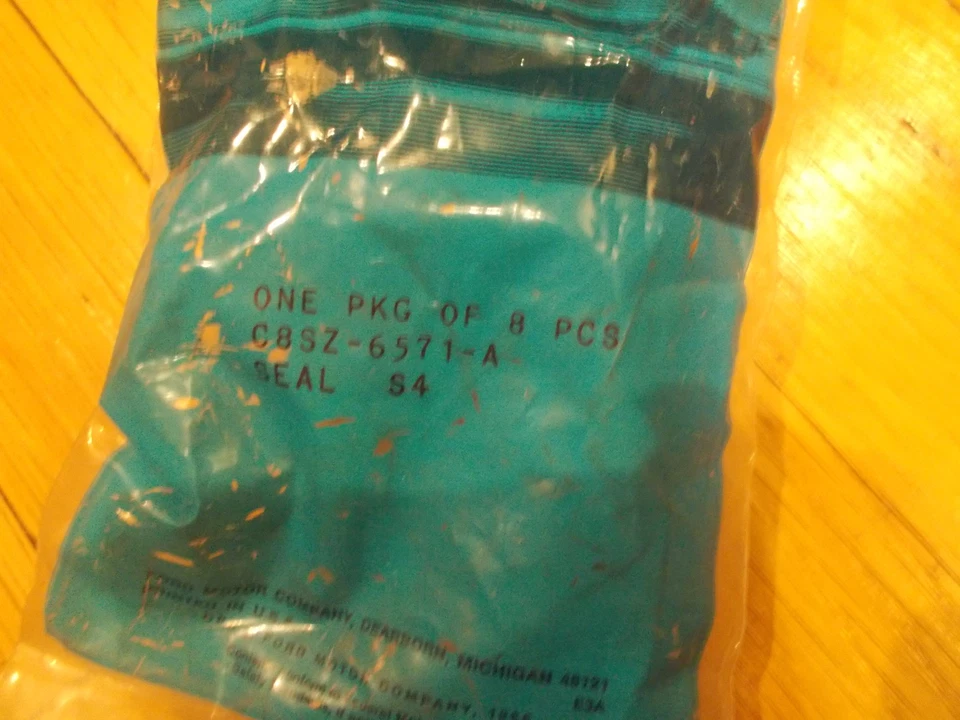 NUEVO 1970 1971 FORD TORINO 429CJ 429SCJ VÁLVULA DE ADMISIÓN SELLOS DE VÁSTAGO C8SZ-6571-A Foto 2 de 2