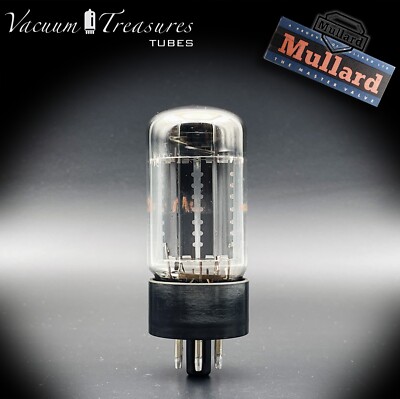 5AR4 / GZ34 NOS MULLARD for HAMMOND Blackburn 7 Notch Copper Plate