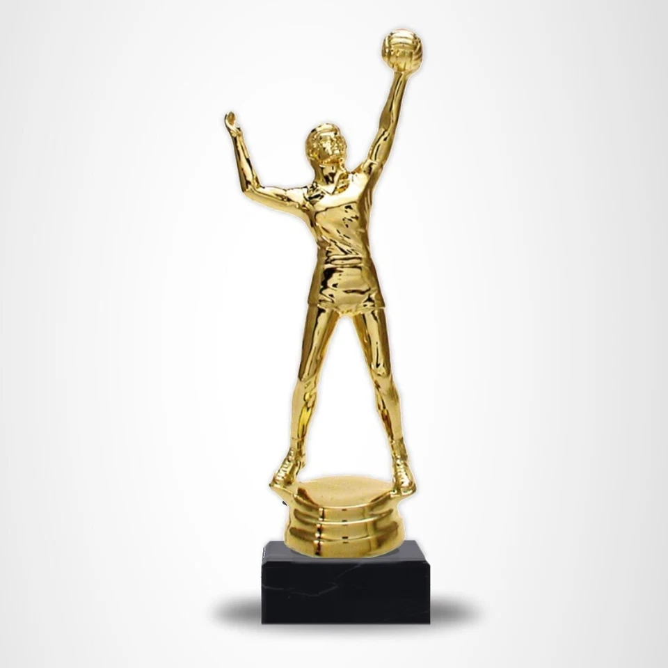 VEREINSSTORE Pokale Volleyball günstig kaufen Pokal Figur Volleyball mit Gravur - st-34634