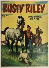 Rusty Riley Four Color #418 FN+ 6.5 Dell Comics Golden Age 1952