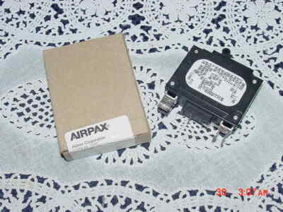 Airpax LMLC1-1RLS4-24314-36, Circuit Breaker, Trip Amps 25, 80 Volt DC, NEW!